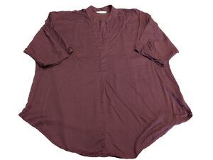 Neu Nomads Women's Tunic Shirt Organic Cotton Linen Blend Top XS